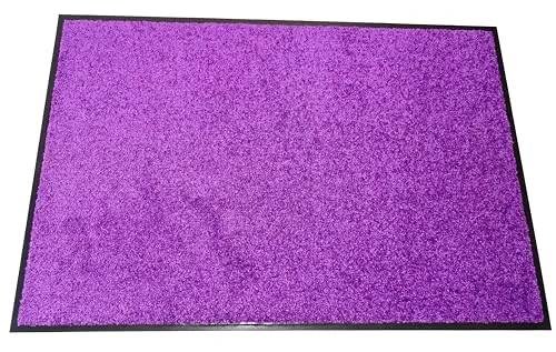 MERTEX Schmutzfangmatte Kiel – Türmatte Abtreter Fußmatte in lila von MERTEX