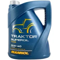 Sct-Mannol Motoröl Traktor Superoil 15W-40 MN7406-5 in braun von MANNOL