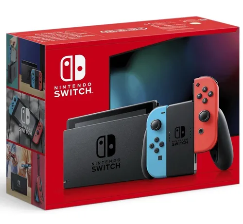 Nintendo Switch-Konsole Neon-Rot Neon-Blau