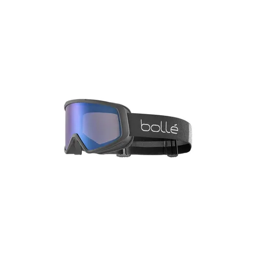 BOLLE Skibrille BEDROCK PLUS 2025 - Schwarz - Schneebrille für Unisex mit hochwertiger Sicht und optimalem Schutz gegen UV-Strahlen, ideal für Ski- und Snowboardfahrer.