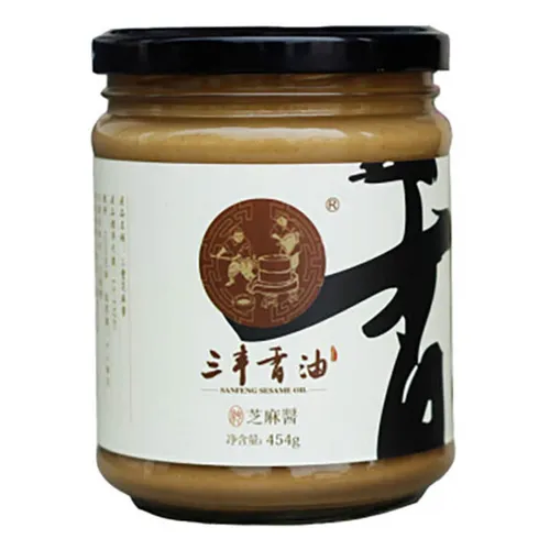 454g weisse Sesampaste Sanfeng Brand Sesame Paste white Sesam Paste
