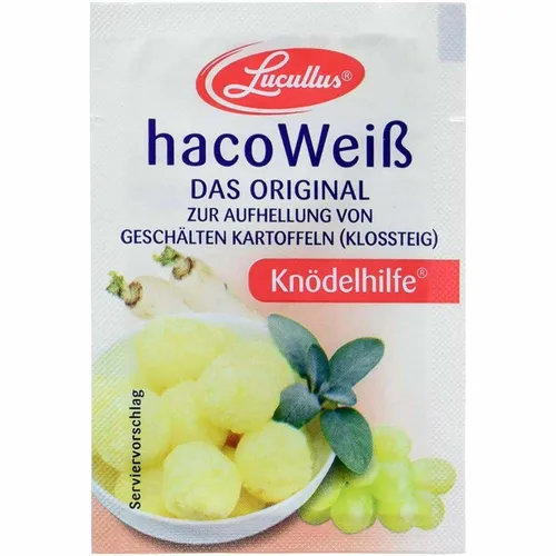Lucullus haco Weiß Knödelhilfe