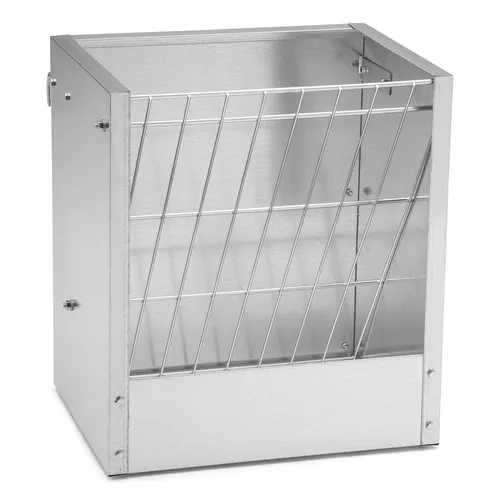 Heuraufe Pferd Schafe Rinder 37 x 47 x 52 cm abnehmbare Heu Futterraufe Metall