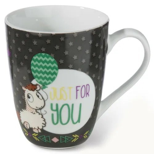 NICI Porzellantasse Lama-Babys 45415 - NICI Tasse La-La-Lama 10,5cm