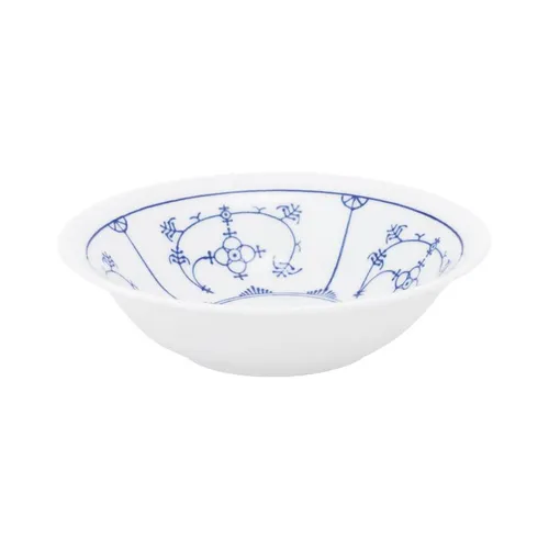 Kahla Blau Saks Dessertschale Indisch Blau 13 cm - Elegante Dessertschale mit schönem Strohblumenmuster, ideal für stilvolle Anlässe. Durchmesser 13 cm, Höhe 3,5 cm. Perfekt für die Präsentation von Desserts.