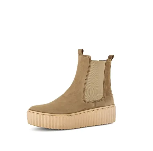 Gabor Boots - 33.712.14 Damen 31363432343231 Braun 38 EU - Wanderschuhe von Gabor - Hochwertiges Leder-Obermaterial für vielseitige Outfits, gepaart mit robusten Gummisohlen für optimalen Halt und Komfort.