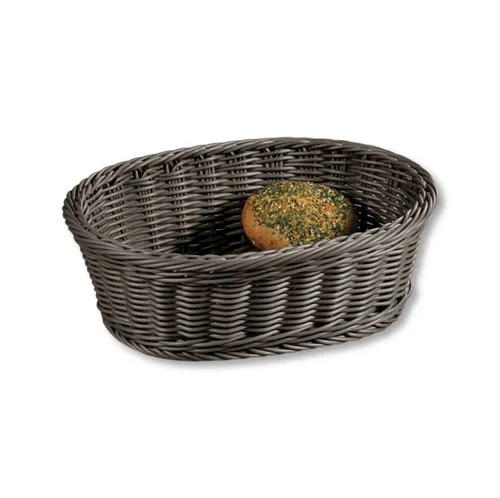 Kesper 19826 Brot- Obstkorb oval - 29,5 x 23 x 9,5 cm, pflegeleicht und langlebig, ideal für Haushalt und Gastronomie