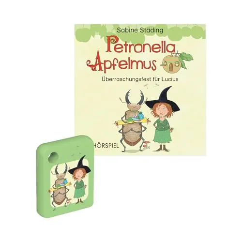 Galakto Audio-Token: Petronella Apfelmus - Überraschungsfest für Lucius, Hörspiel für Kinder ab 3 Jahren, Spielzeit ca. 28 min