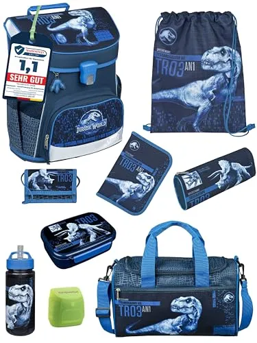 Scooli Campus Fit Schulranzen Set Dinosaurier