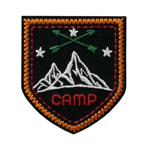 Aufbügler Patch Applikation Camp Wappen Aufnäher NEU