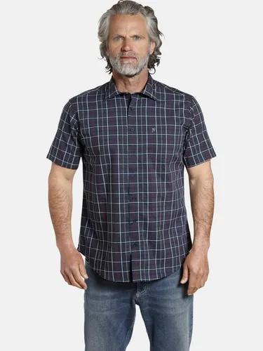 Jan Vanderstorm Kurzarmhemd FEELIKS aus luftigem Seersucker