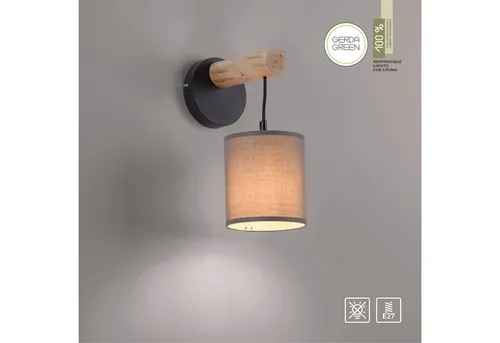 Wandleuchte GREEN TRIBU in beige von JUST LIGHT.