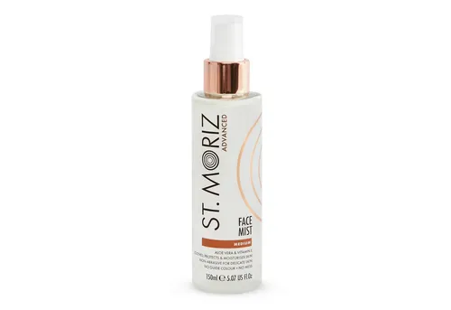 St. Moriz Medium Advanced Pro Gradual Self Tanning Face Mist 150 ml - Selbstbräuner für ein natürliches, gleichmäßiges Bräunungsergebnis, ideal für alle Hauttypen und einfach in der Anwendung.