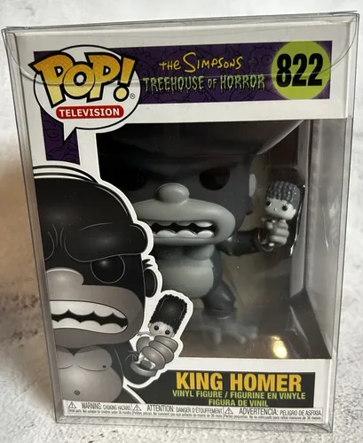Funko Sammelfigur Simpsons King Homer #0822 - Sammelfigur aus der Kategorie Sammelfiguren, detailgetreu und ideal für Simpsons-Fans, perfekt zum Sammeln oder Verschenken!