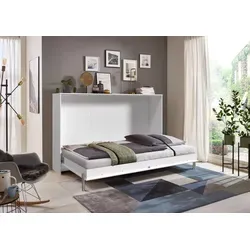 Klappbett Juist weiß – Praktisches Gästebett zum Ausklappen 120x200 cm - Kategorie: Betten, modernes Klappbett mit Lattenrost, ideal für platzsparende Lösungen und Übernachtungsgäste, Made in Germany.
