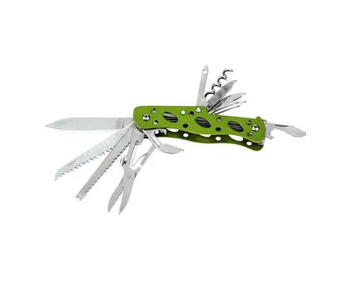 Taschenmesser moses. 9713 - Expedition Natur Multifunktionales Taschenmesser, grün