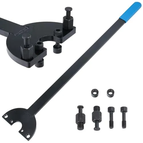Zahnriemen Gegenhalter Werkzeug für VW Golf 3415 T30004 - Motoreninstandsetzung: Professionelles Werkzeug zur Montage und Demontage von Zahnriemenrädern, ideal für VAG-Motoren und gewährleistet präzise Steuerzeiteinstellungen.