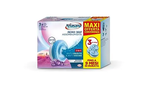 Ariasana Aero 360 Tab Tripack, Lavendel, 3 x 450 g