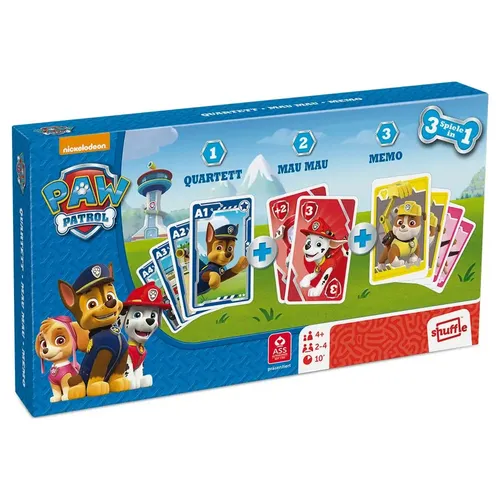 ASS Paw Patrol - Spielebox. Kartenspiel