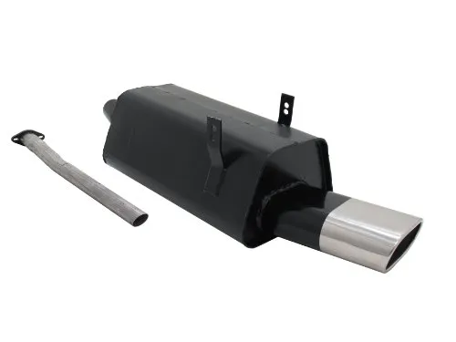 Novus N Sport Auspuff Endschalldämpfer für BMW E36 320i/323i - Schalldämpfer aus hochwertigem Edelstahl, sorgt für einen sportlichen Sound und optimale Leistung für Ihr Fahrzeug.
