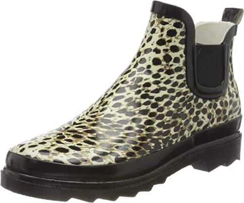 Beck Damen Gummistiefel Regenstiefel Kurzschaft Stiefel Stiefelette, Farbe:Mehrfarbig, Schuhgröße:EUR 36, Artikel:-893 Wildlife