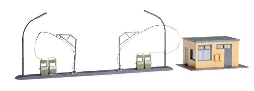 herpa 745864 - Fahrzeug, Military: Gebäudebausatz Tankstelle