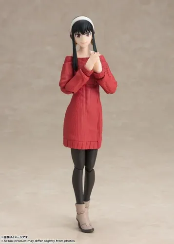 Bandai Tamashi Nation SH Figuarts - Yor Forger - Action- & Spielfiguren, detailreiche Figur der Mutter der Forger Familie aus der beliebten Spy-Serie