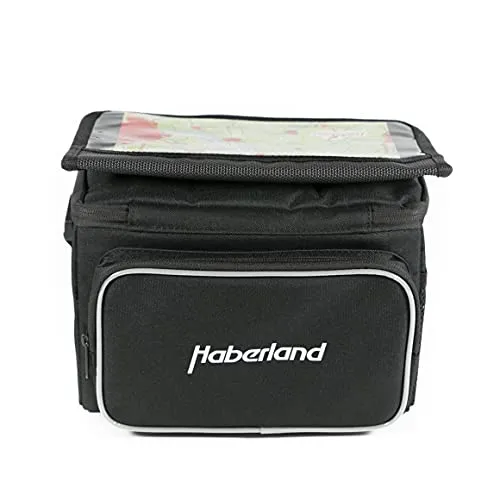 Haberland Lenkertasche Classic LKF808E E-Bike inkl. KLICKfix-Adapter Durchm. 22-31,8 mm schwarz