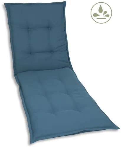 Go-De Liegenauflage, blau (petrol), B/H/T: 60cm x 190cm in petrol von GO-DE