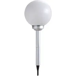 LED Solar Garten Steck Lampe mit Erdspieß und Balkonhalter - Solarleuchte für stimmungsvolle Außenbeleuchtung, spritzwassergeschützt (IP44) und ohne Stromanschluss nutzbar. Ideal für Garten, Balkon oder Terrasse.