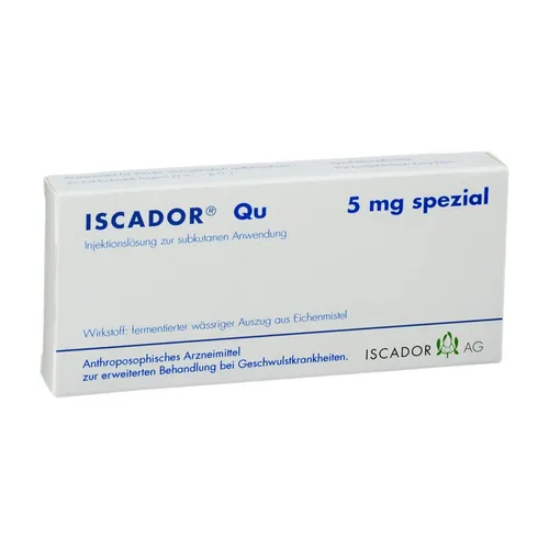 ISCADOR Qu 5 mg spezial Injektionslösung 7 ml von Iscador