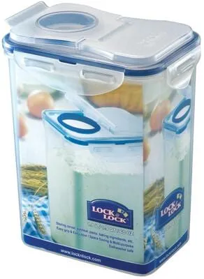 LOCK&LOCK Schüttdose 'Lock & Lock Classic' - 1,8 L - Frischhaltedose, luftdicht und BPA-frei, ideal für die Aufbewahrung von Lebensmitteln, mikrowellen- und spülmaschinengeeignet.