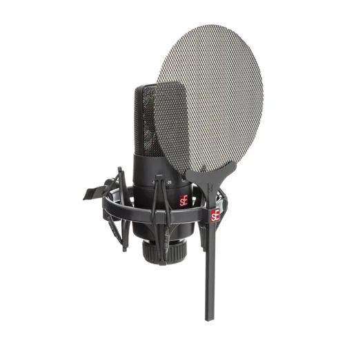 sE electronics X1S Vocal Pack - Professionelles Mikrofon-Set - Mikrofone Bundle mit X1-S Kondensator-Mikrofon, Mikrofon-Spinne, Pop-Schutz und 3-m Kabel. Ideal für Gesang und Instrumente mit hohem Dynamikbereich bis 160 dB, inklusive Low-Cut Filter für klare Aufnahmen.