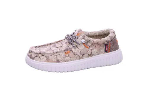 Fusion Leinenschuh Beige in Gr. 38 - Emma 4.0 - Leichter Damen Leinenschuh für entspannte Tage. Atmungsaktives Material und herausnehmbare Korksohle bieten Komfort. Verstellbarer Gummizug sorgt für perfekten Sitz. Ideal für Alltag und Freizeit.