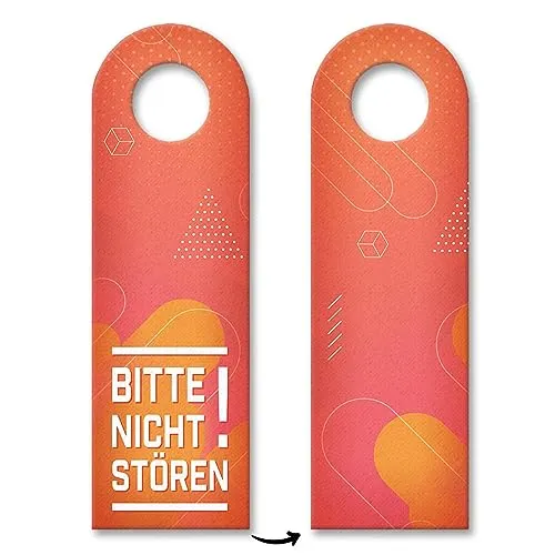 trendaffe - Bitte Nicht stören! Türhänger mit Muster Technical Art Bürotüre Zimmertüre Büro