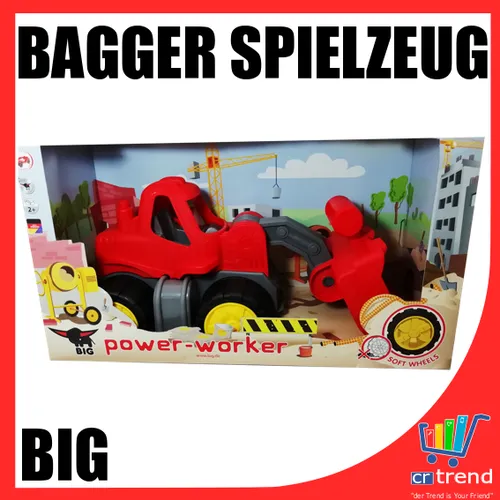 BIG Power-Worker, Bagger Spielzeug ca. 40x25cm  NEU WOW