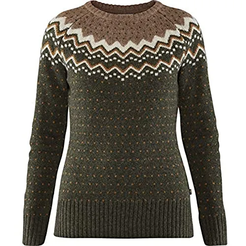 Fjallraven Övik Knit Sweater für Damen, Deep Forest, XS EU von Fjällräven