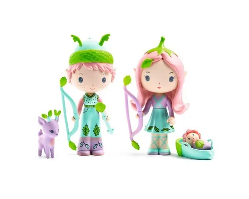 DJECO Spielfigur Tinyly Lily & Sylvestre von Djeco