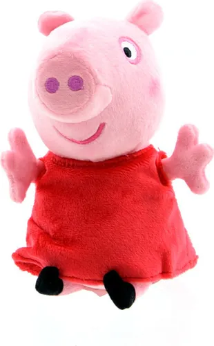 Peppa Wutz Plüschfigur mit Sound (15cm) Kuscheltier Stofftier Plüschtier Peppa
