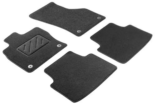 Walser Comfort Auto Teppiche für VW Passat B8 - Hochwertige Fußmatten für VW Passat B8, 100% passgenau und robust, bieten optimalen Schutz vor Schmutz und Nässe. Made in Europe für höchste Qualität und Sicherheit im Fahrzeug.