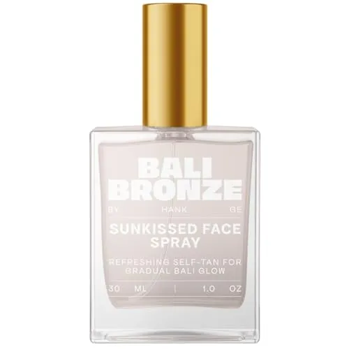 BALI BRONZE Sunkissed Face Spray - Selbstbräuner für das Gesicht mit Hyaluron - Stufenweise natürliche Bräune – Feuchtigkeitsspendendes Face Tanning Spray - Gesichbräuner - Self Tanner - 30?ml