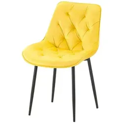 Küchen- und Esszimmerstühle Gelb von Möbel Kraft