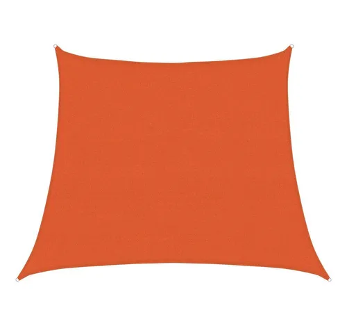 vidaXL Sonnensegel Trapezform Orange 3/4x3 m HDPE in orange von vidaXL