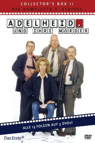 ADELHEID UND IHRE MÖRDER - BOX 2 - 2. STAFFEL - DVD-Box-Set der beliebten Fernsehserie, FSK 12, ideal für Serienliebhaber und Fans von deutschen Krimikomödien.