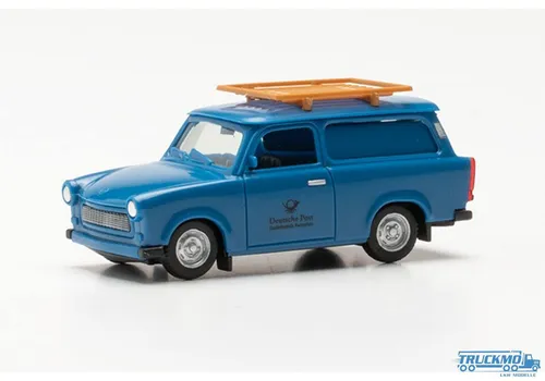 Herpa Deutsche Post Studiotechnik Fernsehen Trabant 601 Universal 097499