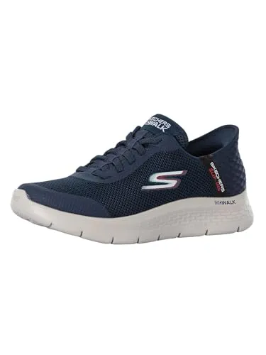 Skechers Herren Sneakers Marineblau 44 EU - Herren-Sneaker mit atmungsaktivem Material für optimalen Tragekomfort und stilvolles Design.