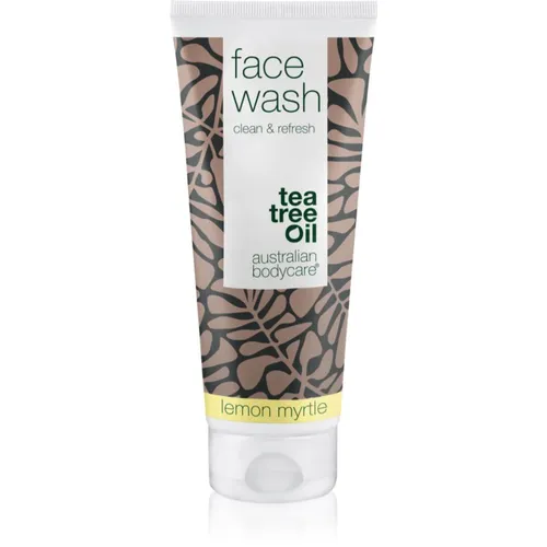 Australian Bodycare Tea Tree Oil Lemon Myrtle Reinigungsgel für das Gesicht für unreine Haut 100 ml