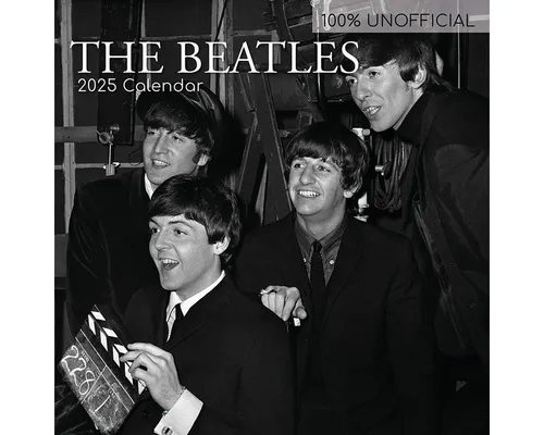 Wandkalender The Beatles 2025 – 16-Monatskalender: Original The Gifted Stationer