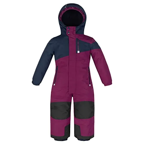 Killtec Kinder Skioverall 38469-450 - Wasserdicht und warm für kleine Abenteurer - Schneeanzug für Jungen, wind- und wasserdicht mit 10.000 mm Wassersäule. Ideal für kalte Tage, atmungsaktiv und mit reflektierenden Details für mehr Sicherheit.