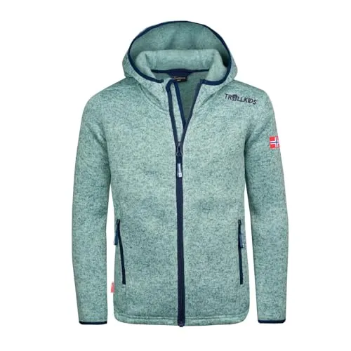 Trollkids Girls Jondalen Jacket XT 110, Glacier Green
